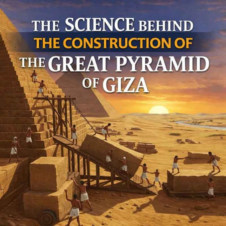 cover art for The Science Behind the Construction of the Great Pyramid of Giza