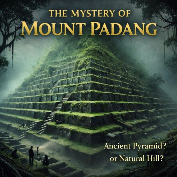cover art for The Mystery of Mount Padang Pyramid