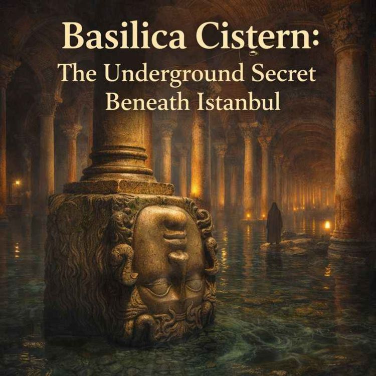 cover art for Basilica Cistern: The Underground Secret Beneath Istanbul