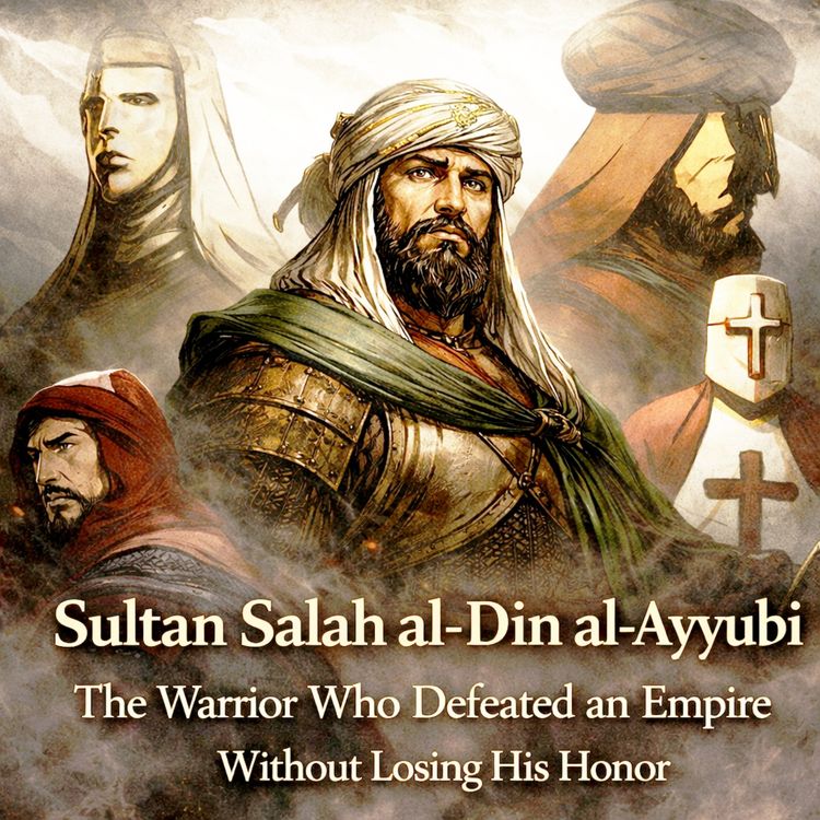 cover art for Ṣalāḥ ad-Dīn al-Ayyūbī The Warrior Who Defeated an Empire Without Losing His Honor