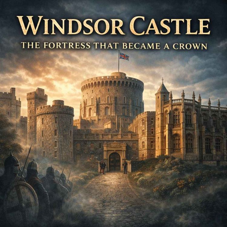 cover art for Windsor Castle: The Fortress That Became a Crown