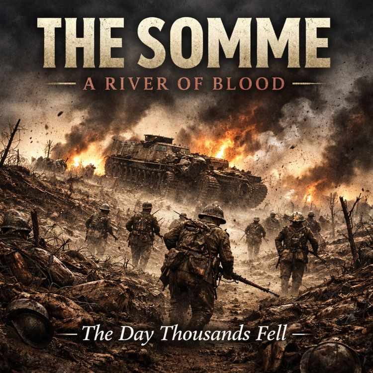 cover art for The Somme, A River of Blood