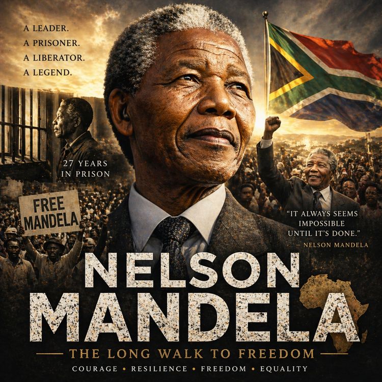 cover art for Nelson Mandela — The Long Walk to Freedom