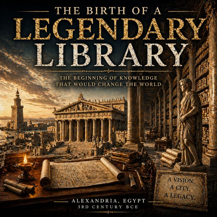 cover art for The Birth of a Legendary Library