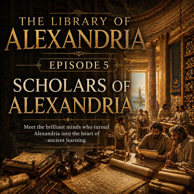 cover art for Scholars of Alexandria