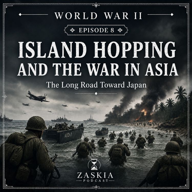 cover art for Island Hopping and the War in Asia