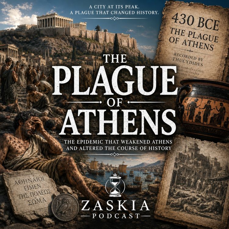 cover art for The Plague of Athens
