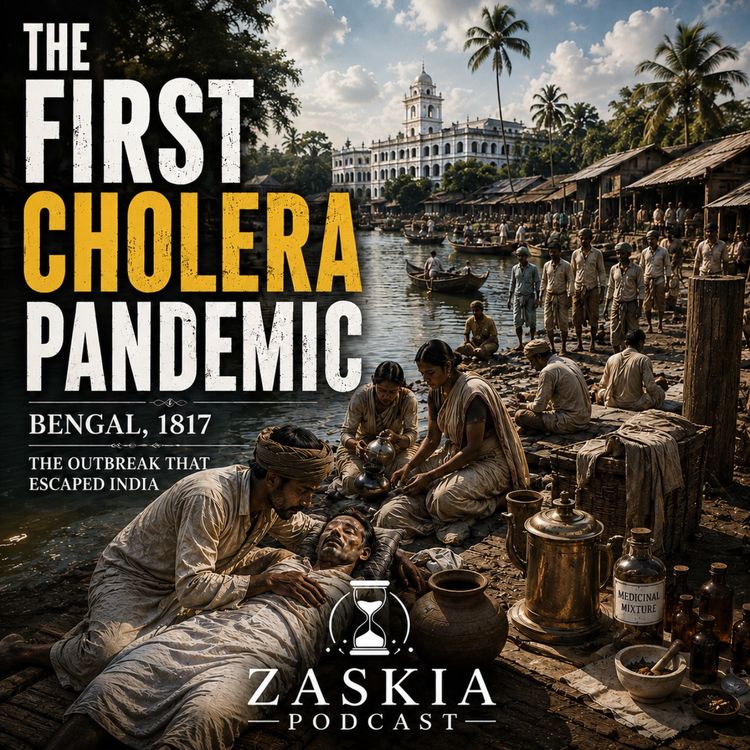 cover art for The First Cholera Pandemic