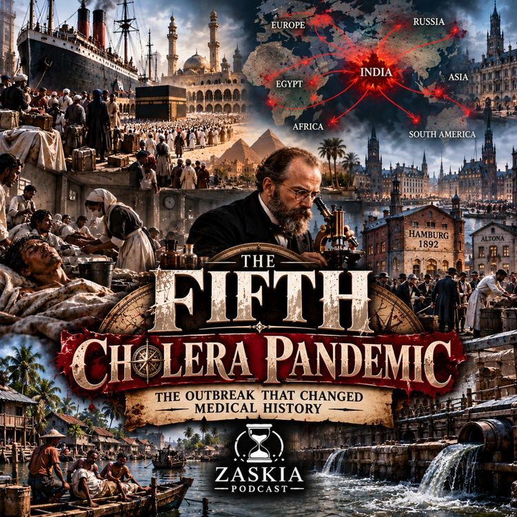 cover art for The Fifth Cholera Pandemic