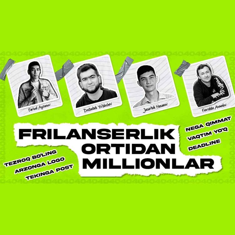 cover art for Kuchli brendlar ortida dizaynerlar turadi!