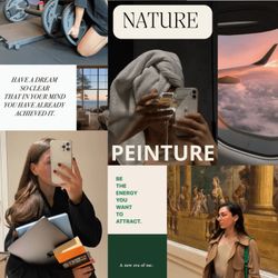 cover art for nature peinture 