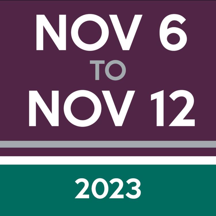 cover art for Week 45: Nov 6th to Nov 12th, 2023