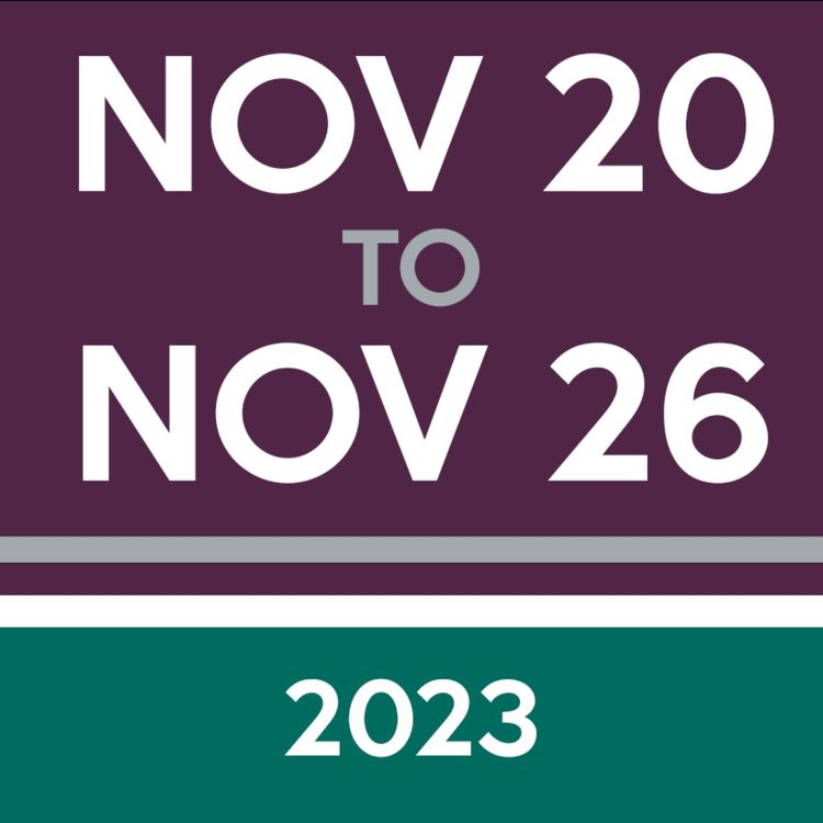 cover art for Week 47: Nov 20th to Nov 26th, 2023