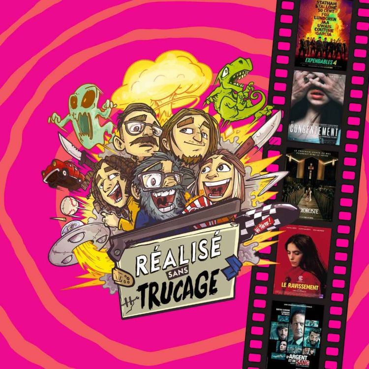 cover art for L'Exorciste, Le Consentement, Expendables 4 & Le Ravissement