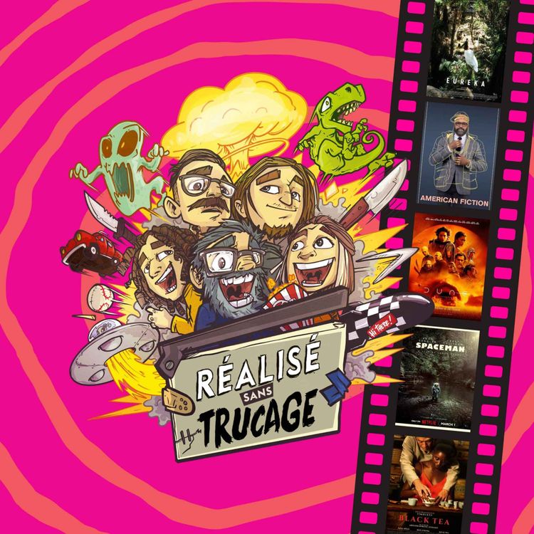 cover art for Dune 2, Spaceman, American Fiction & Eureka