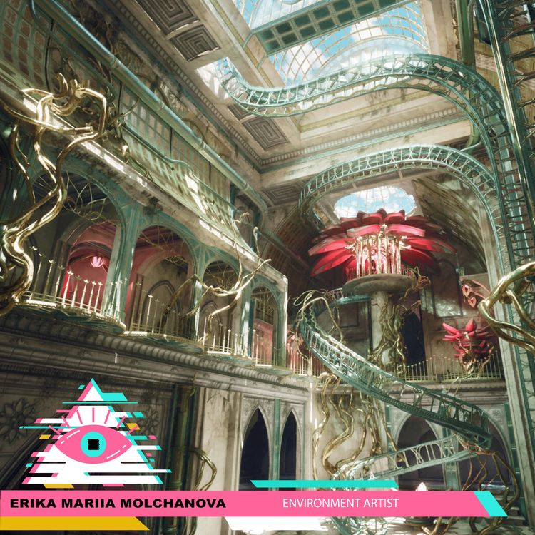 cover art for Erika Mariia Molchanoca- Ukrainian Environment Artist