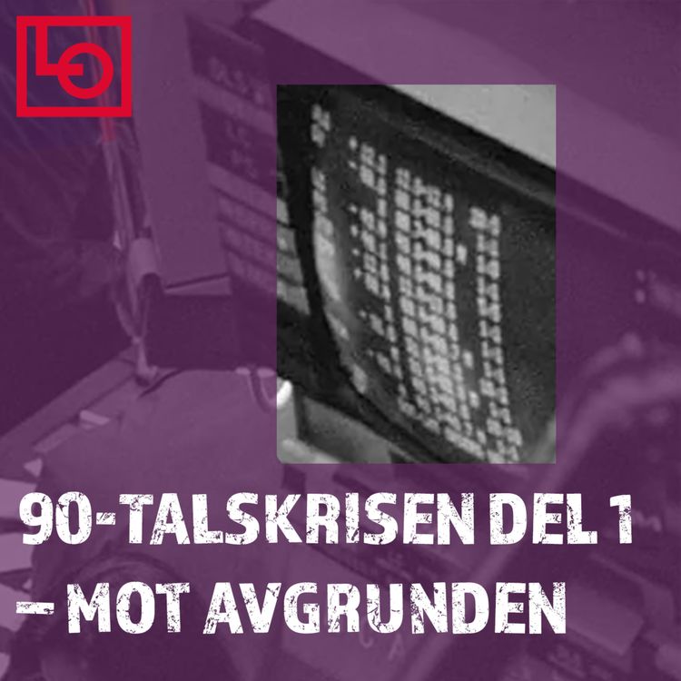 cover art for 90-talskrisen del 1 – mot avgrunden