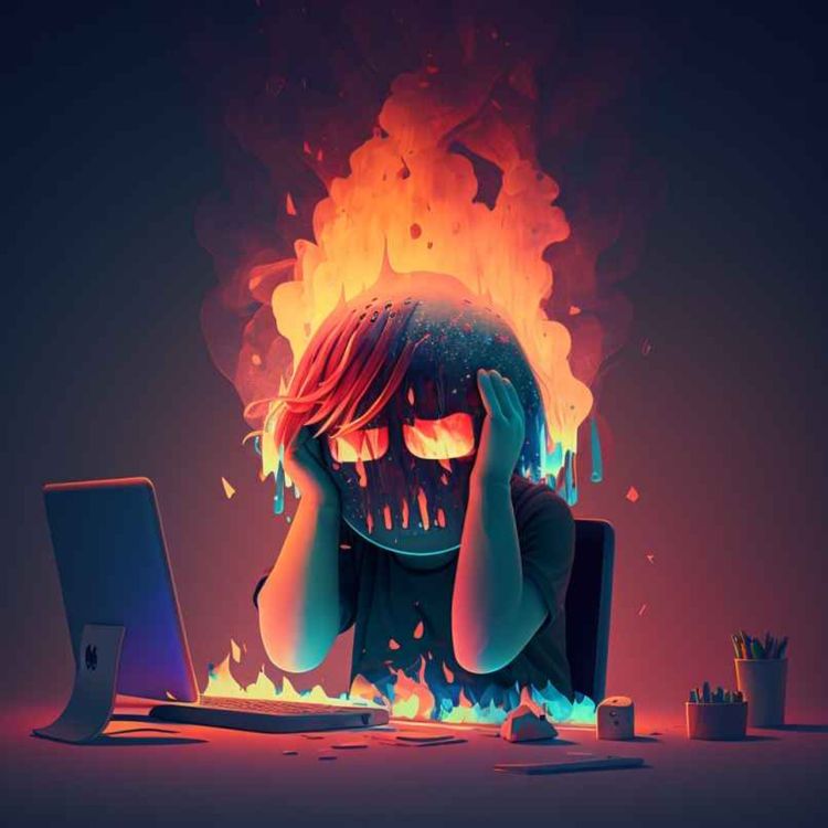 cover art for Small Content Creator Burn Out? 