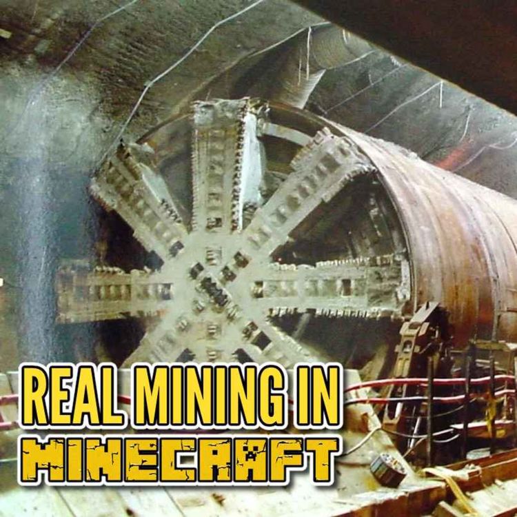 cover art for Real Mining in Minecraft: Tunnel Bores