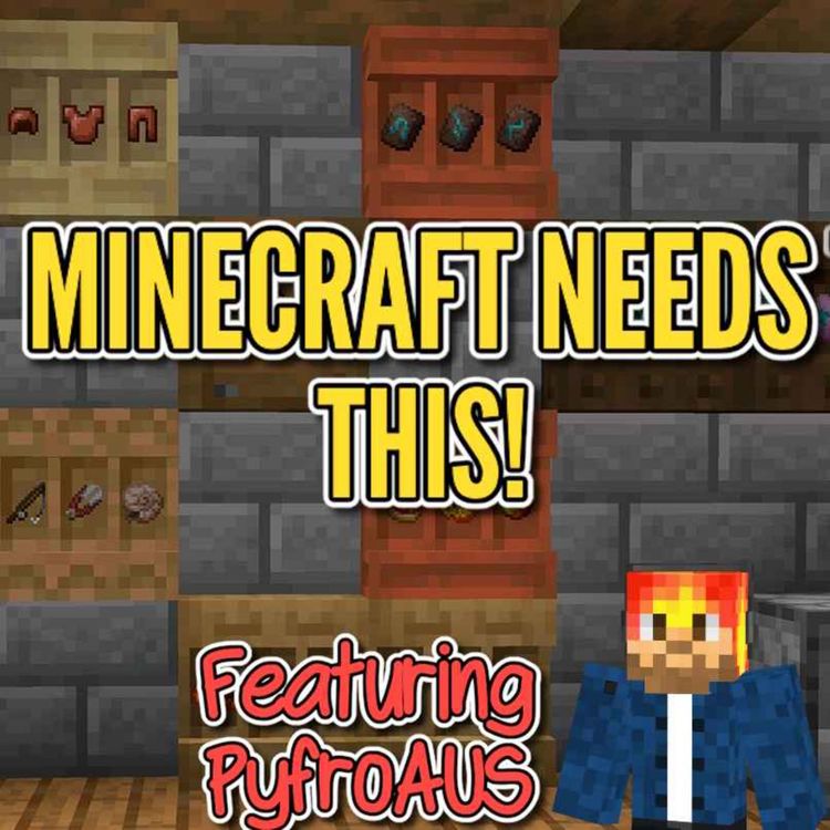 cover art for Minecraft Needs THIS!
