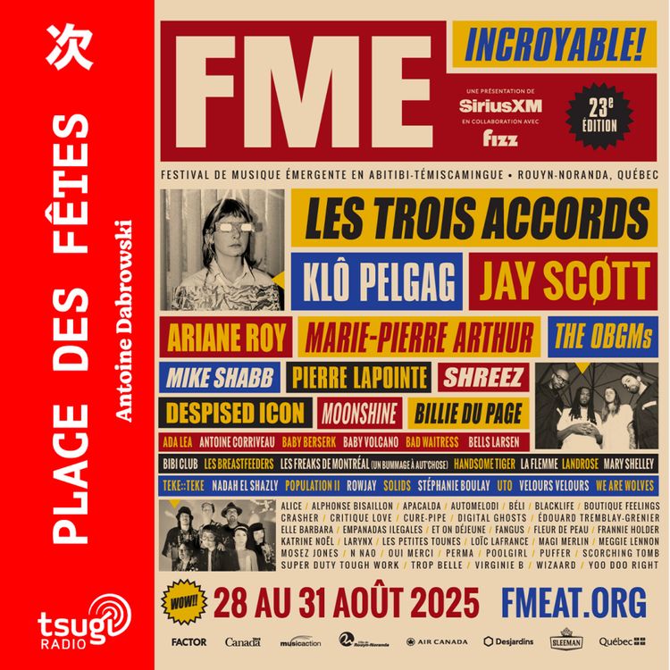 cover art for Le FME à Rouyn-Noranda avec Ariane Roy, Et on déjeune, Baby Volcano et la chronique de Juliette de Prigny