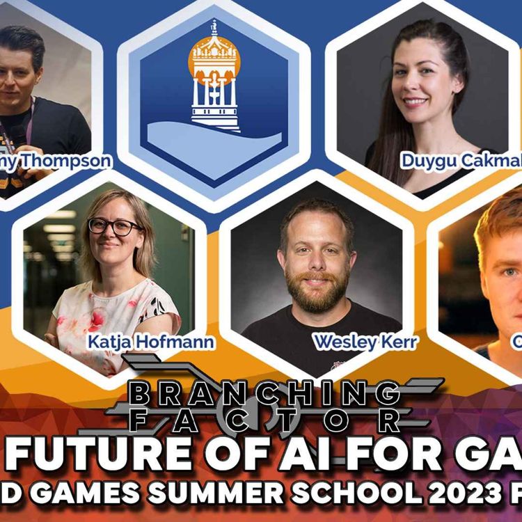 cover art for #009: The Future of AI for Games [A 2023 Summer School Panel]