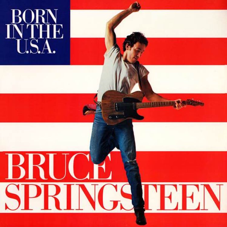 cover art for Bruce Springsteen - Born In The U.S.A. (US 12″)