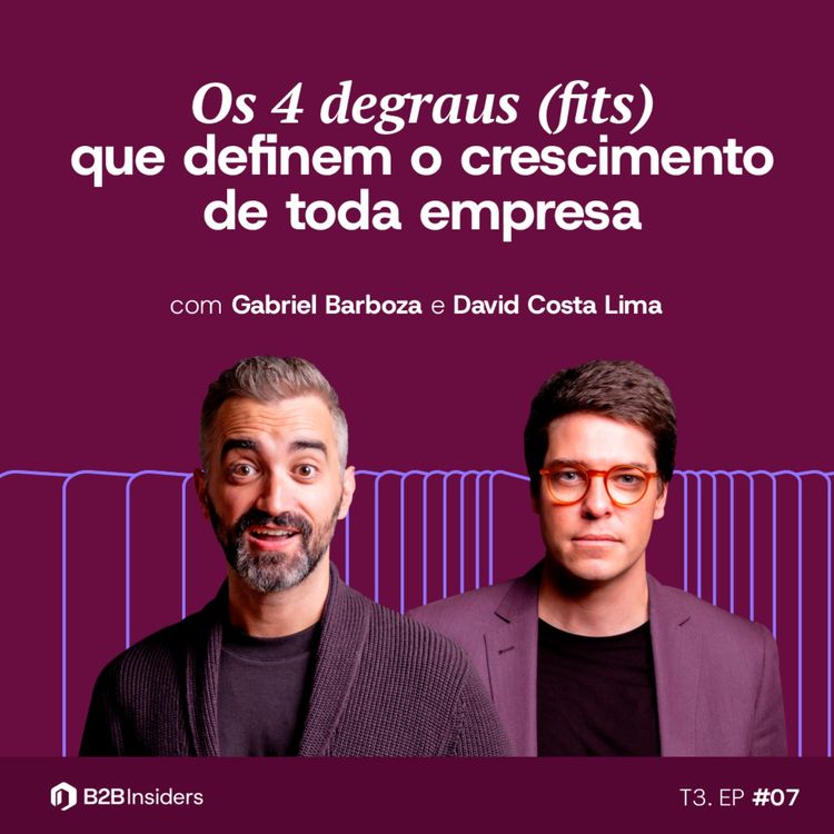 cover art for #35 – Os 4 degraus (fits) que definem o crescimento de toda empresa