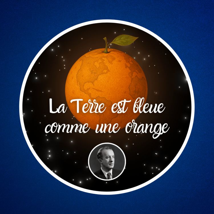 cover art for "La Terre est bleue comme une orange" de Paul Éluard 🍊