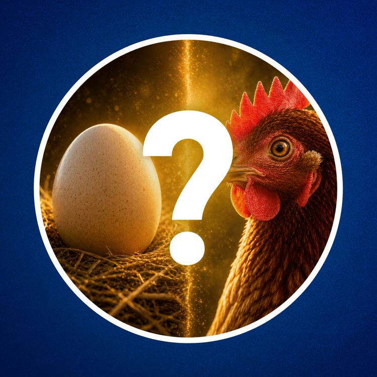 cover art for L’œuf ou la poule, qui est apparu en premier ? 🐔