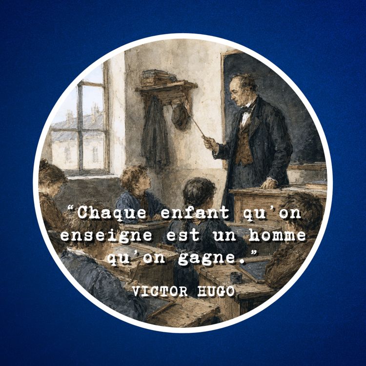 cover art for L'école ou le bagne ? Victor Hugo accuse ! ⛓️