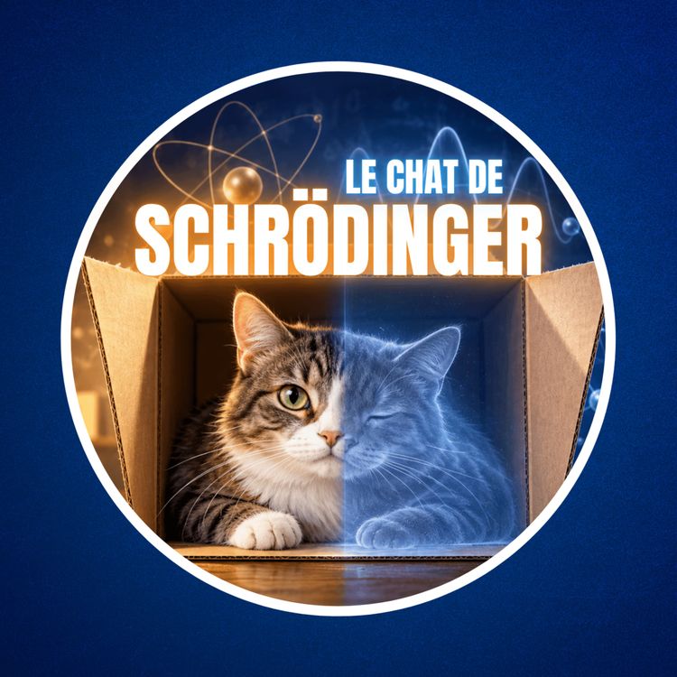 cover art for Qu'est-ce que le chat de Schrödinger ? Quand la science défie notre logique ! 🐈