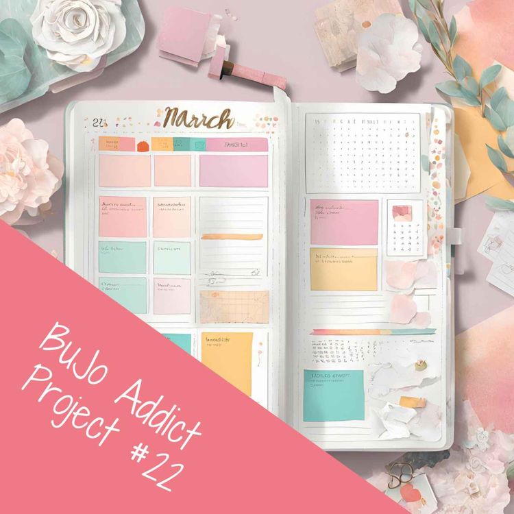 cover art for Mars 2025 dans ton Bullet Journal