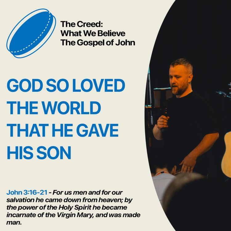 cover art for God So Loved The World ( John 3:16-21)