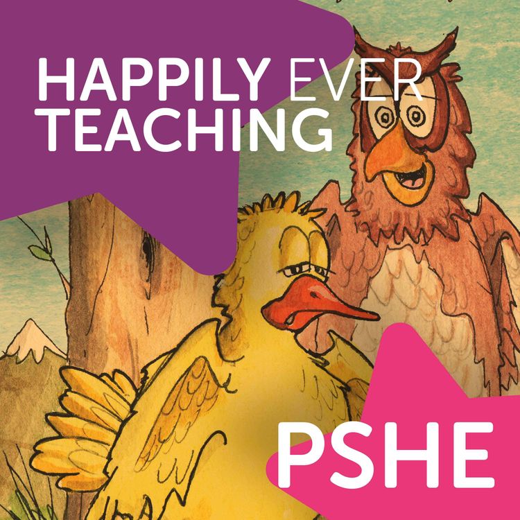 cover art for Teach PSHE with a story for National Storytelling Week