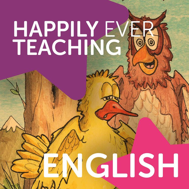 cover art for Teach English with a story for National Storytelling Week