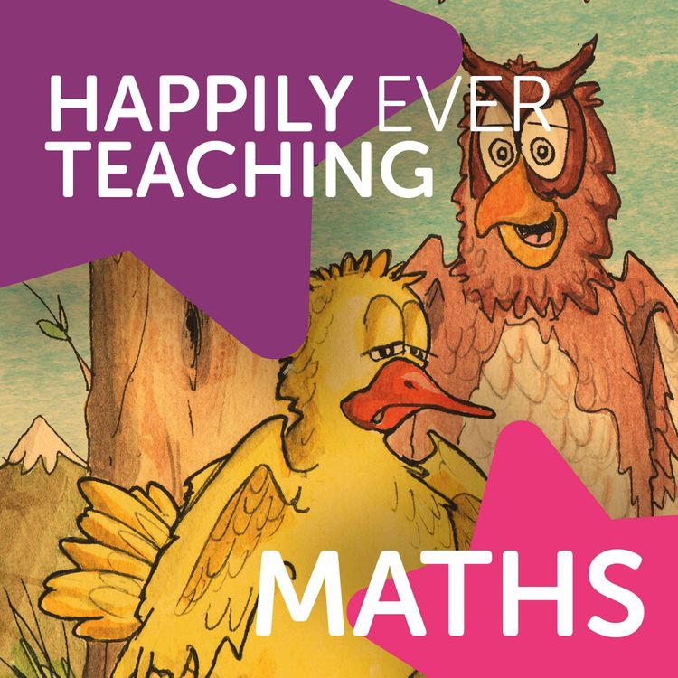 cover art for Teach Maths with a story for National Storytelling Week