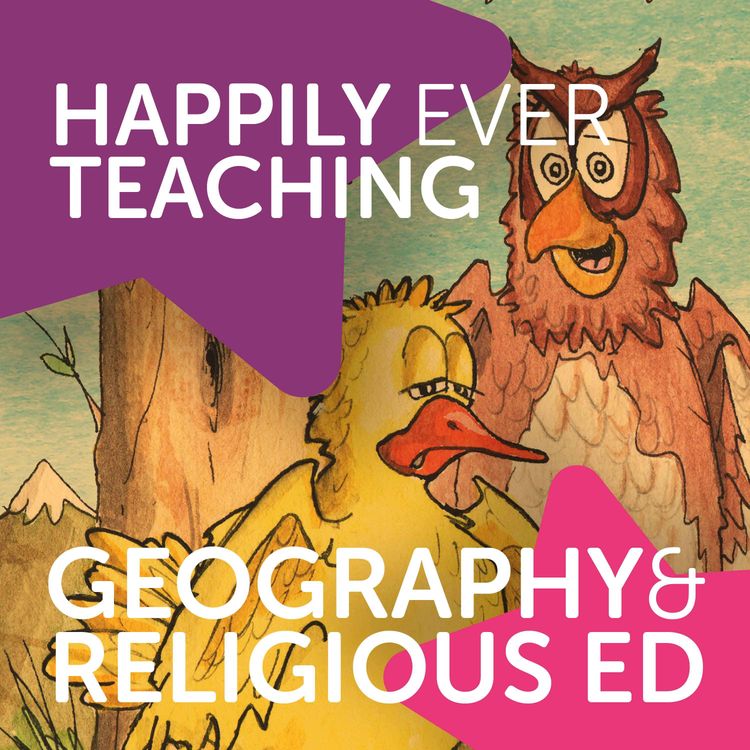 cover art for Teach Geography and Religious Ed with a story for National Storytelling Week