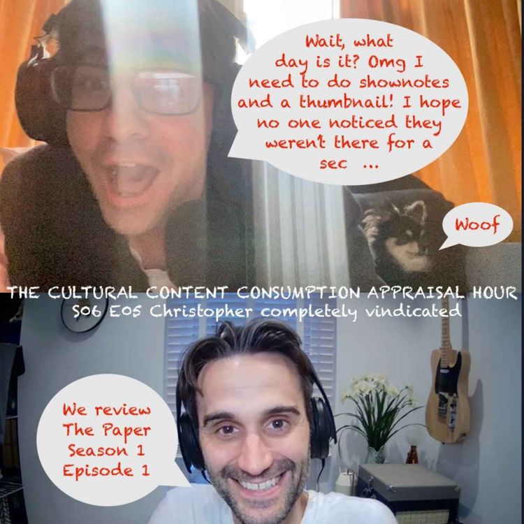 cover art for S06E05 Christopher completely vindicated