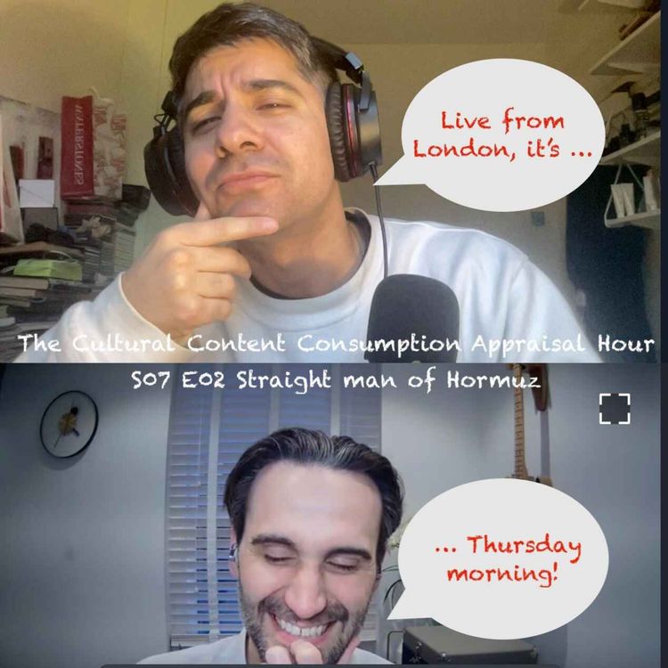 cover art for S07E02 Straight man of Hormuz