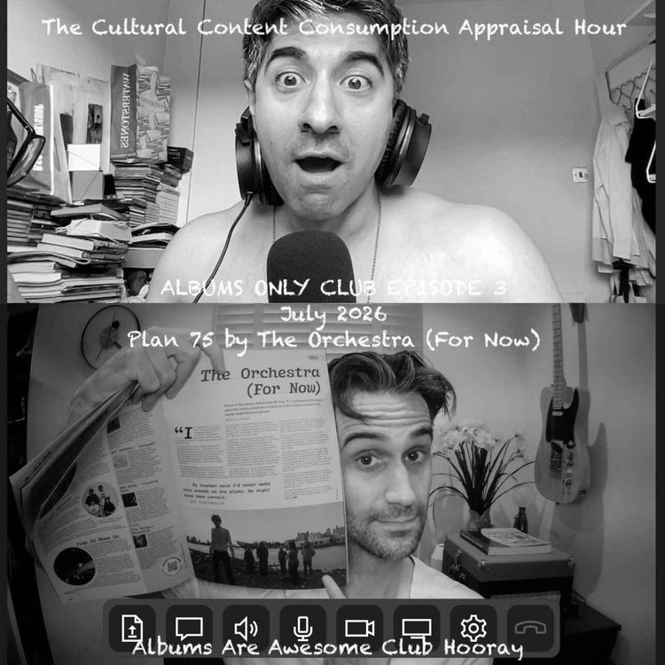 cover art for S00E23 ALBUMS ONLY CLUB Plan 75 By The Orchestra (For Now)