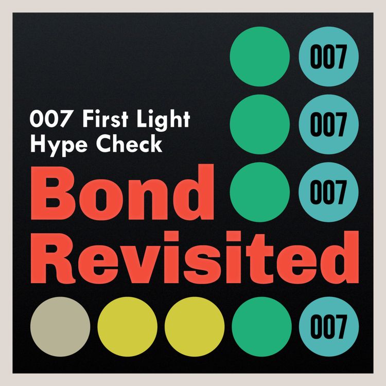 cover art for Should you pre-order 007 First Light?