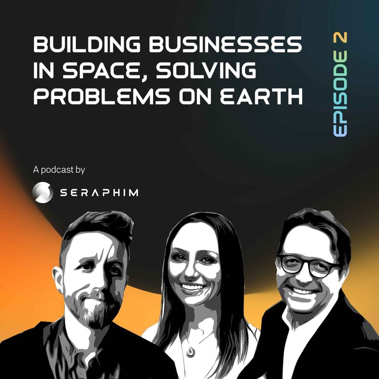 cover art for Building businesses in space, solving problems on Earth