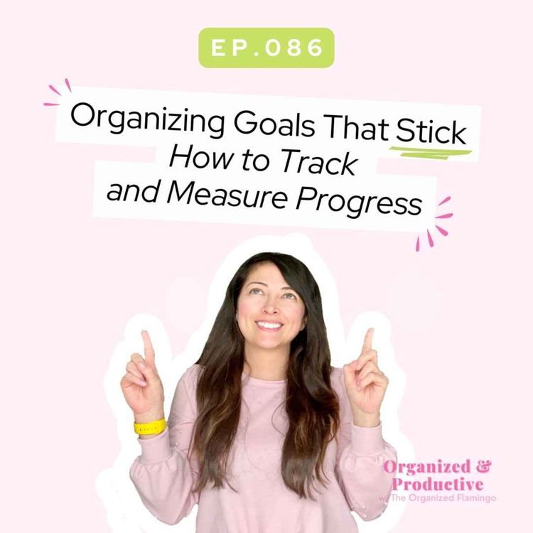 cover art for 86: Organizing Goals That Stick - How to Track and Measure Progress