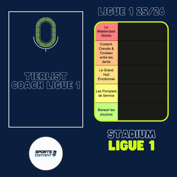 cover art for TiersList : Coach de Ligue 1