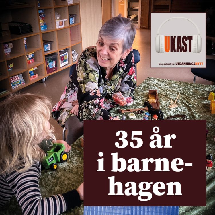 cover art for 35 år i barnehagen