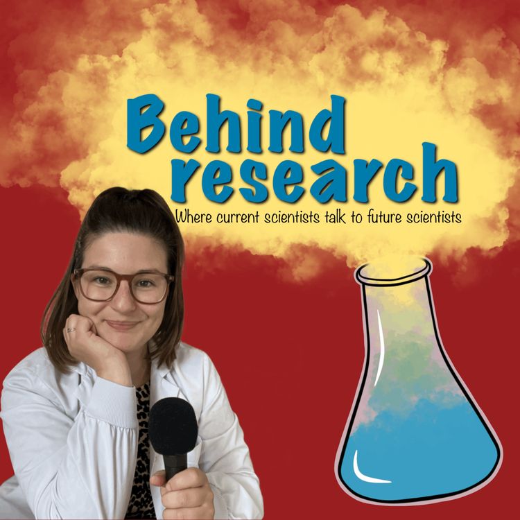 cover art for Behind research - the podcast for student