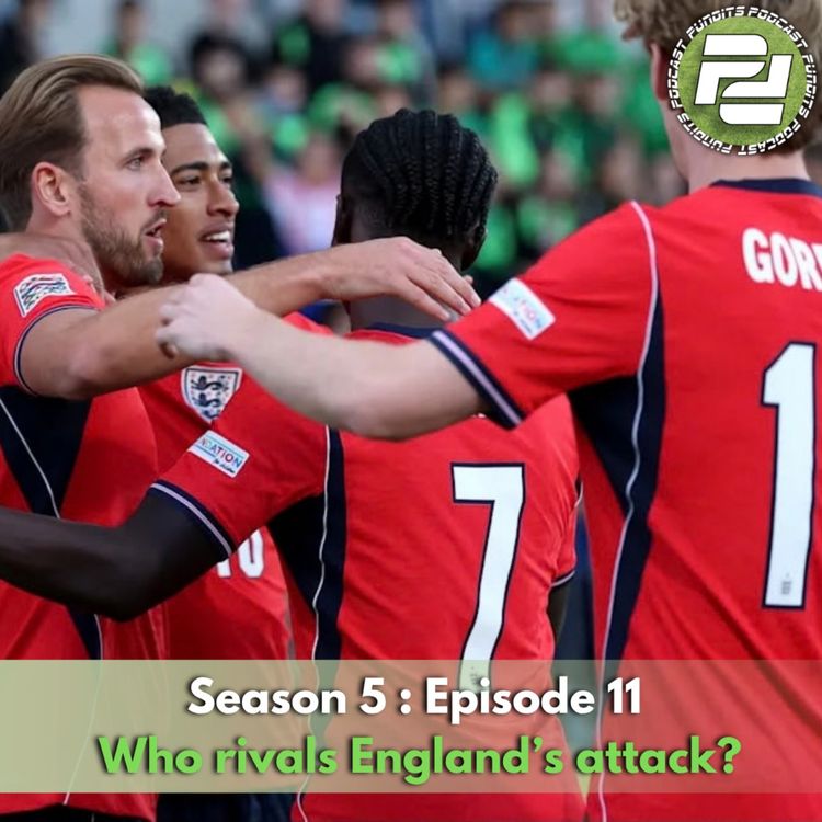 cover art for Who rivals England's attack? (ft. Donnie Darko) | Podcast Pundits