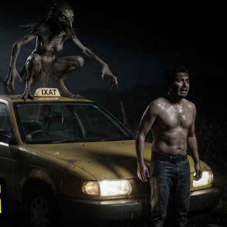 cover art for EL DÍA QUE UNAS BRUJAS Y UN NAHUAL SE PELEARON DENTRO DE MI TAXI (RELATO DE HORROR)