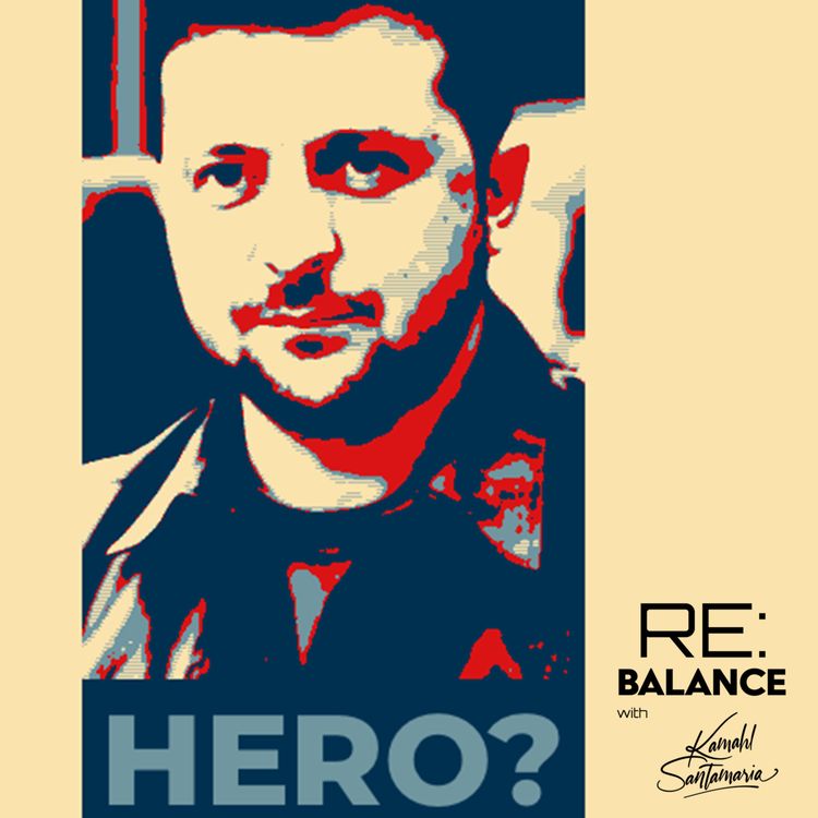 cover art for Zelensky the hero? It's complex.